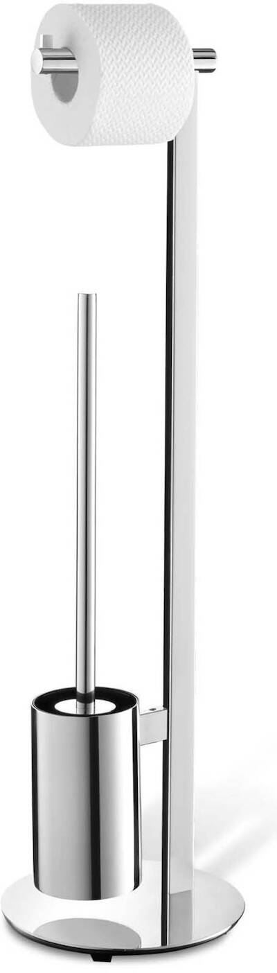 ZACK Scala Toiletbutler Ø 20×72 cm glans RVS