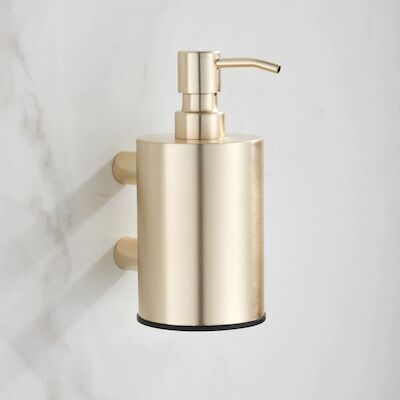 Zeepdispenser BWS Academy Geborsteld Messing