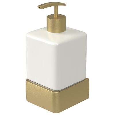 Zeepdispenser Haceka Aline Gold 7,4×15,4 cm Aluminium Mat Goud
