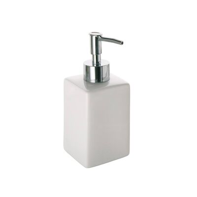 Zeepdispenser Sapho Verbena Vrijstaand 16.5×6.5 cm Keramiek Wit