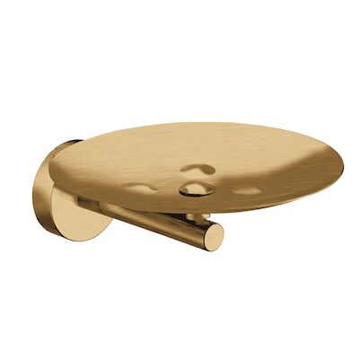 Zeephouder Lagoo Garda Wandmontage Geborsteld Goud