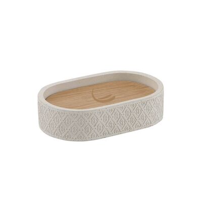 Zeephouder Sapho Afrodite Vrijstaand 12.8×8.4×3 cm Beton Beige
