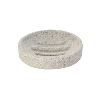 Zeephouder Sapho Stone Vrijstaand 10.8×2.1 cm Polyresin Beige
