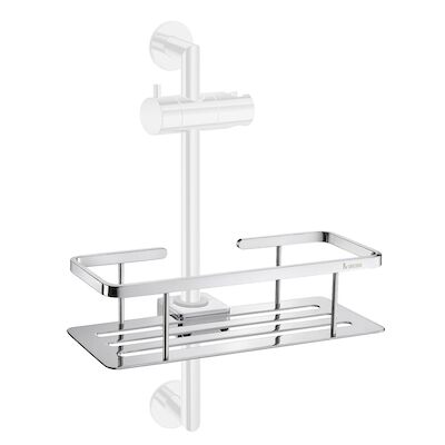 Zeephouder Smedbo Sideline voor Douchestang 25×10,3 cm Chroom