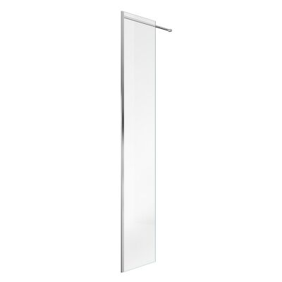 Zijwand Inloopdouche Van Marcke Go Linard 50×200 cm 8 mm EasyClean Profielloos Chroom