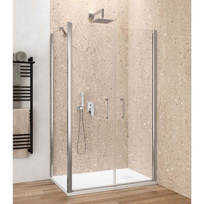 Zijwand Lacus Giglio Evo 70×200 Cm Aluminium Profiel Chroom