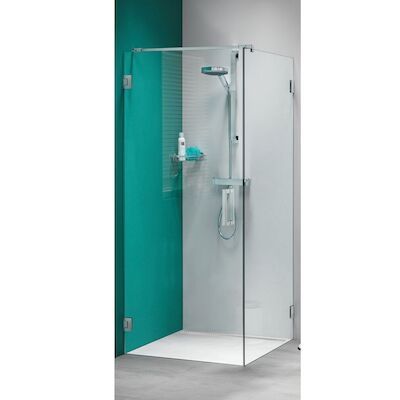 Zijwand Sealskin 'I AM' 90x200cm Chroom/Zilver Antikalk (voor comb. met swingdeur)