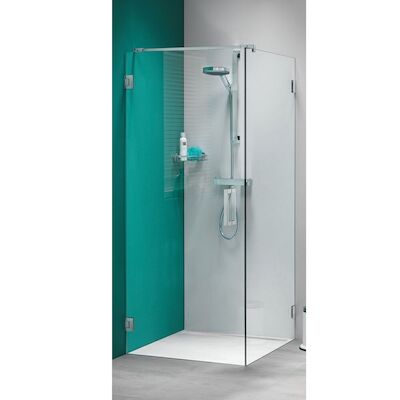 Zijwand Sealskin 'I AM' 90x200cm RVS Antikalk (voor comb. met swingdeur)