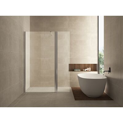 Zijwand Wiesbaden Draaibaar 40×200 cm 10mm NANO coating
